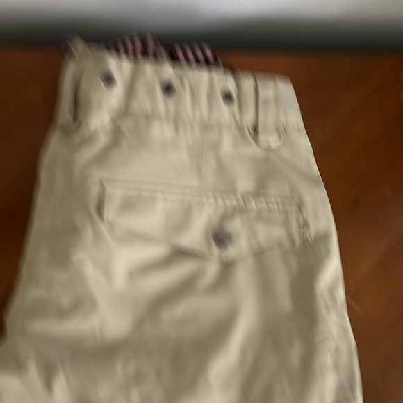 Burton ski:snowboard pants, size L, women’s, tan/purple w polka dot suspenders - Picture 9 of 9